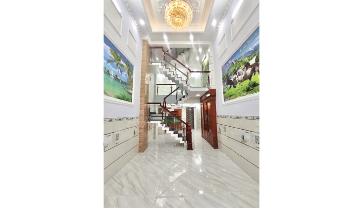 NHÀ 1/ LÊ VĂN QUỚI, 5 TẦNG 4PN, HẺM 7M SÁT MẶT TIỀN, 56M2, SỔ VUÔNG GIÁ 7.5 TỶ